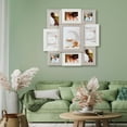 thumbnail image 4 of Prinz 9-Opening Multi-Sized Wall Collage Picture Frame, Rustic White-Grey, 4 of 5