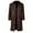 Brown, variant on TFEOQRY Men's Long Trench Coat Steampunk Vintage Style Casual Windbreaker Fall Jacket Black