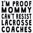 thumbnail image 2 of CafePress - Proof Mommy Cant Resist Lacrosse Coaches Body Suit - Long Sleeve Cotton Baby Bodysuit, 2 of 4