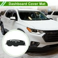 thumbnail image 2 of Unique Bargains Dashboard Cover for Chevrolet Traverse 2018-2023 Dash Cover Mat Carpet Center Console Dash Cover Mat Car Interior Faux Leather Black 1 Pcs, 2 of 7