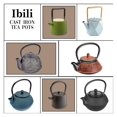 Nara Oriental Cast Iron Teapot with Stainless Steel Infuser for