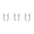 thumbnail image 1 of Sonducket Mujeres Niñas una 7 Crystal Ear Cuffs Hoop Climber Stud Pendientes Star Ear Stud Pin Accesorios de joyería Type3 NO3 Sonducket CBP048046, 1 of 6