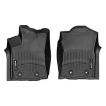 WeatherTech Custom Fit FloorLiners compatible with 2018-2023 Toyota Tacoma - 1st Row (Driver & Passenger), Black