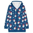 thumbnail image 4 of LOVZFMLL Cardigan pour Femmes Décontracté Imprimé de Noël Cardigan Tricoté Veste à Boutons, 4 of 6