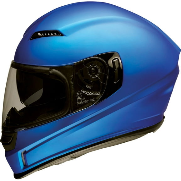 Z1R Jackal Solid Motorcycle Helmet Satin Blue XL