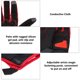 thumbnail image 4 of Guantes de pantalla táctil, par de guantes de motocicleta de dedos completos, guantes de ciclismo, construcción robusta, 4 of 9