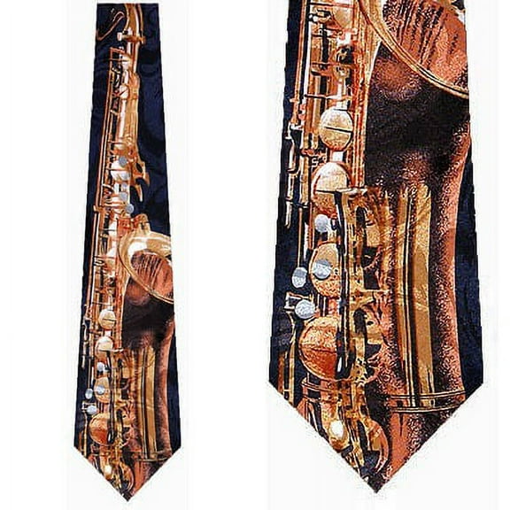 Piano (Blue) Necktie Mens Tie