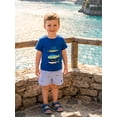 thumbnail image 3 of BemeyourBBs 2Pcs Toddler Baby Boy Summer Clothes Infant Baby Boys Fishing Outfits Short Sleeve Fish Embroidery T-Shirt Striped Pockets Shorts Set Toddler Baby Boys Summer Outfit, 3 of 9