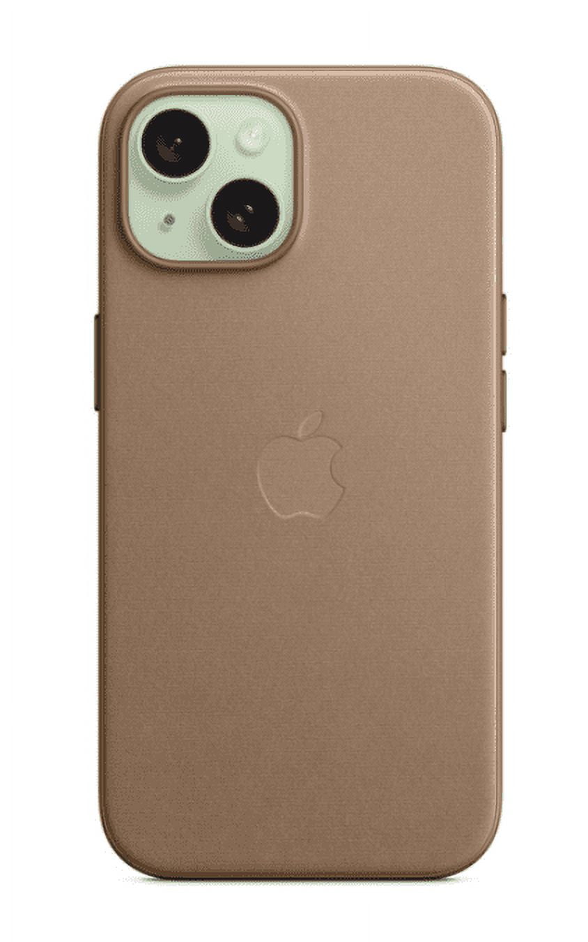 Apple iPhone 15 FineWoven Case with MagSafe - Taupe