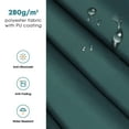 thumbnail image 3 of MCombo Patio Awning 12x10 Feet Fabric Replacement Sunshade Canopy for Retractable Awnings(Green), 3 of 10