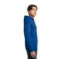 thumbnail image 3 of Gildan Heavy Blend Men's Fleece Hooded Sweatshirt, Soft Pullover Pocket Hoodie, Light Blue, Size M, 3 of 5