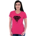 thumbnail image 4 of Diamond Dripping Fashionable Girly Womens Slim Fit Graphic Tee Brisco Brands S, 4 of 5