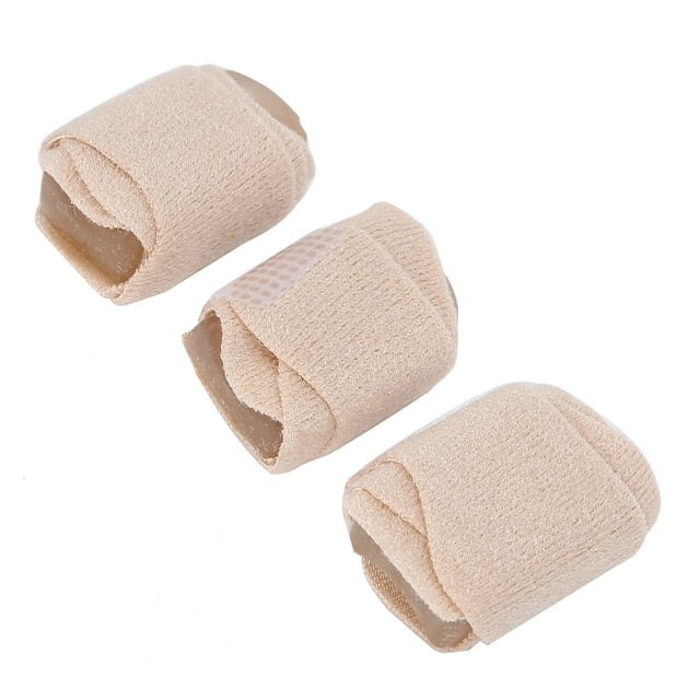 Vendaje superpuesto para dedos del pie BuyWeek 3 piezas Hallux valgus color de piel