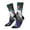 2 Black-2, variant on Colorful Haired White Horse Print Adult Socks for Men & Women,Calf Socks, Ankle Socks,Boots Socks,Breathable Casual Sock,Unisex Crew Socks