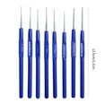 thumbnail image 3 of 8/10PCS Crochet Hook Set for Hand, Ergonomic Handles, 0.6mm-2.0mm Crochet Needle for Lacework, Craft, 3 of 9