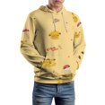 thumbnail image 2 of Pikachu Hoodie with Pocket Anime for Men Women Couple Gift, 2 of 7