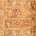thumbnail image 1 of Ahgly Company Indoor Square Persian Orange Traditional Area Rugs, 8' Square, 1 of 1