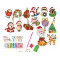 thumbnail image 1 of Caja de Pintura CUTICAT Para Niños y Adultos Adornos Navideños DIY Estilo B, 1 of 6