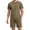 A-Green15, variant on JAJAHO Mens Summer 2 Piece Outfits Short Sleeve Loose Fit T Shirt And Drawstring Shorts Set Comfortable Athletic Casual Wear Solid Color Soft Outfit