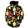 thumbnail image 4 of 2024 Nueva sudadera con capucha 3D con flores para mujer y hombre, ropa de verano de color, sudaderas Harajuku, ropa de calle de gran tamaño, sudadera con capucha, 4 of 4