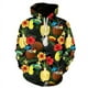 thumbnail image 5 of 2024 Nueva sudadera con capucha 3D con flores para mujer y hombre, ropa de verano de color, sudaderas Harajuku, ropa de calle de gran tamaño, sudadera con capucha, 5 of 5