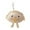 B, variant on Cute Dumpling Pendant Keychain Decorative Pendant Car Keyring Backpack Decorative Bag Pendant Accessories