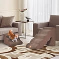 thumbnail image 4 of Gymax 22'' & 11'' High Soft Pet Ramp Foam Pet Stairs Set with 5-Tier & 3-Tier Dog Ramps Brown, 4 of 10