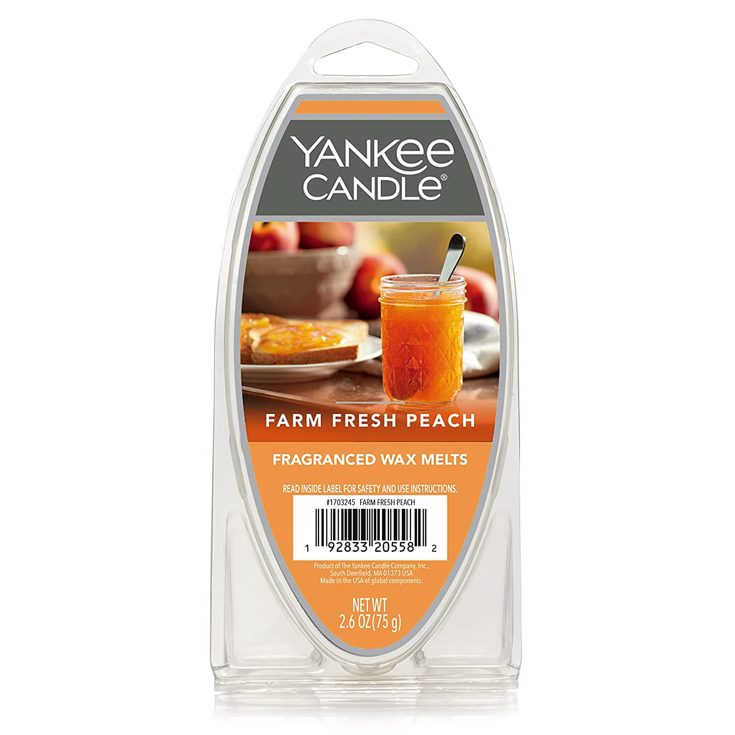 Yankee Candle Usa Deerfield Rare Sugared Pumpkin Swirl Wax Tart 