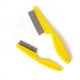 thumbnail image 2 of Peine para para Y Gatos Peine para Pulgas Peine Con Agujas Acero Juego Productos para para Eliminación Pulgas Y Garrapatas Encriptadas Juego 2 Piezas (amarillo) (amarillo + Pequeño), 2 of 9