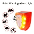 thumbnail image 3 of Aolyty Solar Warning Lights 100DB Sound, 3 Modes Solar Flash Strobe Lamp Waterproof for Pasture, Farm, Barn, 3 of 8