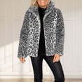 thumbnail image 6 of Faux Furs Jackets for Women Winter Warm Fuzzy Fleece Cropped Jackets Outerwear Trendy Soft Short Coats Jackets Gifts, 6 of 9