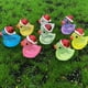 thumbnail image 5 of 30 Uds Mini patos de resina con sombrero de Navidad figuras de animales que brillan en la oscuridad adornos de pastel de pato Kawaii para bonsái de paisaje de musgo, 5 of 6