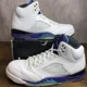 thumbnail image 2 of Ni - ke Jordan 5 Retro Grape 2013 Size 11.5 136027-108 White Purple OG Rare Men’s Shoes, 2 of 5