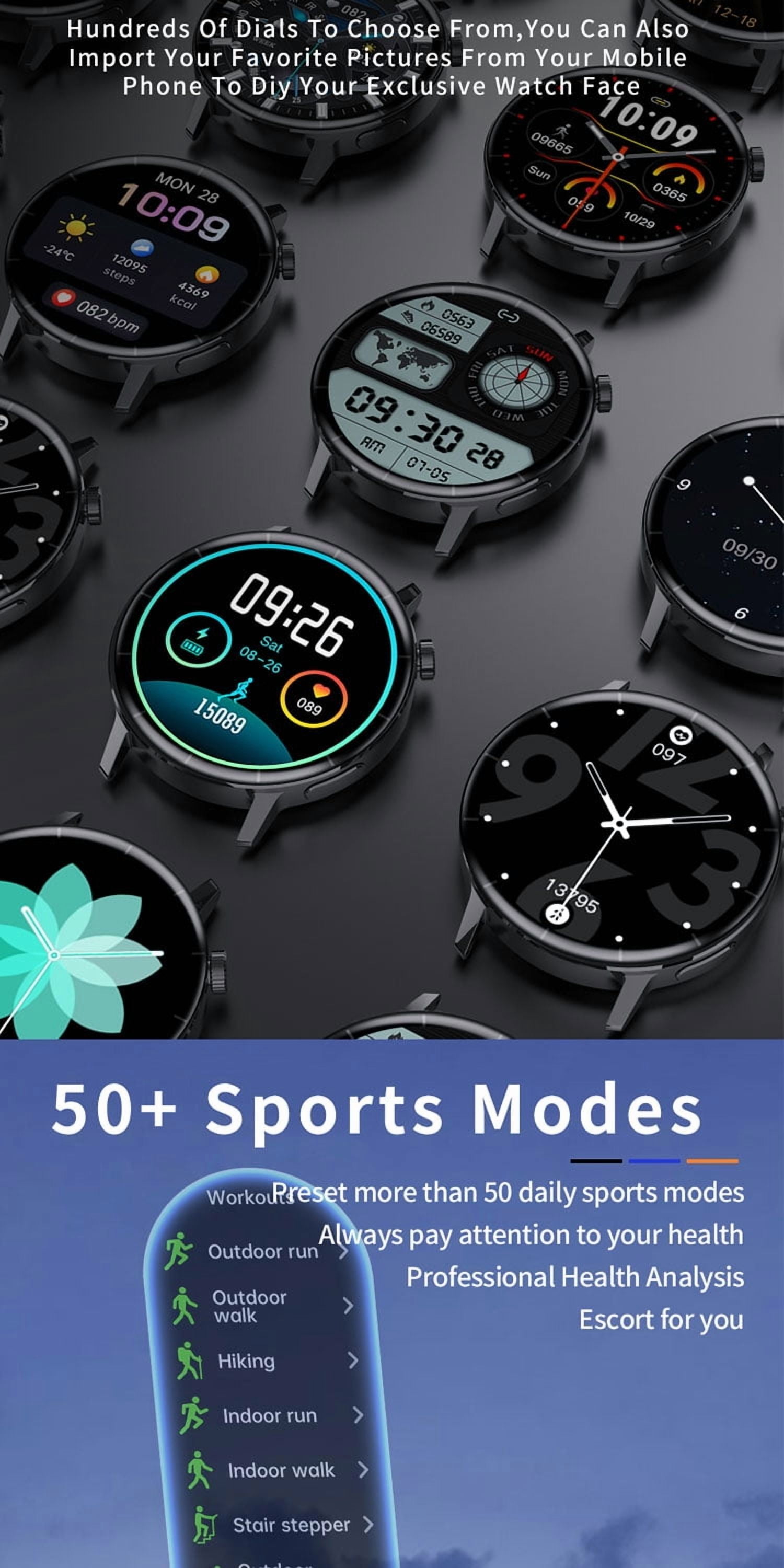 LAATIKUI F22R smart watch monitoring fitness tracker global positioning system Bluetooth call