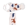 thumbnail image 3 of Gorro De Invierno Para Niños Pequeños, Práctico Y Práctico Gorro De Invierno Para Bebé, Conjunto De Bufanda, Peso Ligero Ampliamente Aplicable Para Exteriores Para El Hogar Cergrey Beige, 3 of 8