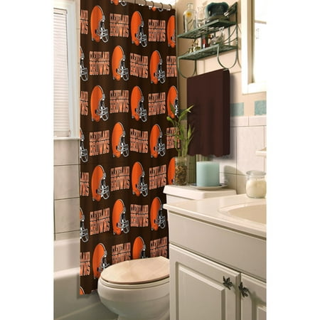 Nfl Cleveland Browns Shower Curtain Com