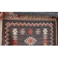 thumbnail image 3 of Chouhan Rugs Kilim Rug Wool Jute Rug, Bohemian Rugs, Jute Rug Wool Rug,Kilim Dhurri Wool and Jute Rug Handmade, Kilim Dhurrie Rug, Traditional Indian Wool Jute Rugs ( 3x5 Ft ) (KILM- 6), 3 of 9