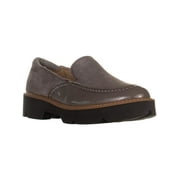 Womens Naturalizer Lark Slip On Platform Loafers, Modern Grey