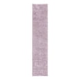 thumbnail image 3 of Infinity Collection Solid Shag Runner Rug by Rugs.com ‚Äì Lavender 2' 7" x 13' High-Pile Plush Shag Rug Perfect for Hallways, Living Rooms, Bedrooms and More, 3 of 6