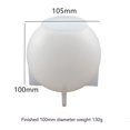 thumbnail image 1 of Moldes de resina de luz de esfera grande, moldes de silicona para base iluminada de resina, bola de cristal 3D, molde de luz nocturna para decoración hecha a mano, decoración del hogar(Blanc, 1 of 5