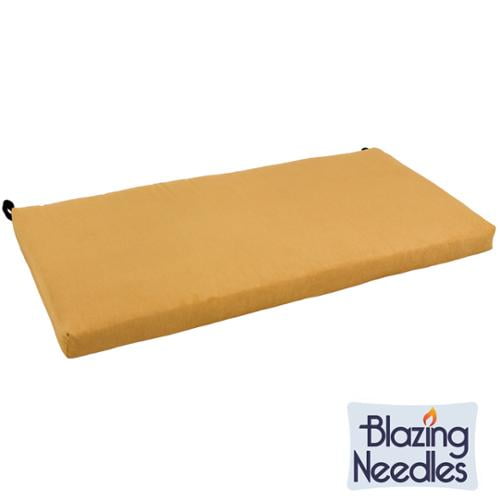 Blazing Needles 42-inch Microsuede Bench Cushion - 19" x 42"