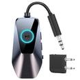 thumbnail image 1 of Transmisor y Receptor Bluetooth 5.4, Adaptador de Audio Auxiliar Inalámbrico de 3,5 mm, Emparejamiento Dual para TV, PC, Coche, Estéreo y Avión., 1 of 5