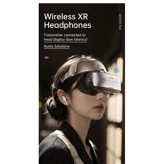 GOOVIS GE10 wireless VR headset XR dedicated Bluetooth headset