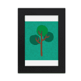 thumbnail image 1 of Spare Tree Green Art Deco Fashion Desktop Photo Frame Picture Display Art Painting Exhibit, 1 of 3