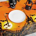 thumbnail image 3 of manteles de Halloween, manteles de calabaza aterradores de Halloween y decoraciones de cocina para restaurantes de fiestas (137 x 180 cm), 3 of 4
