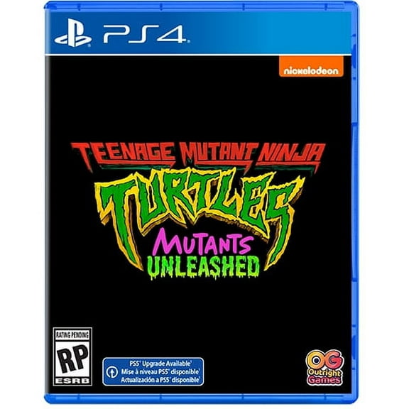 Teenage Mutant Ninja Turtles: Mutants Unleashed - Walmart Edition, PlayStation 4