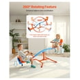 thumbnail image 3 of Kids Seesaw, 300lbs Capacity, Rotating Teeter Totter - Outdoor Play Equipment for Ages 3+, Dual Seater, 360° Spin, Easy Grip Handles, 3 of 6