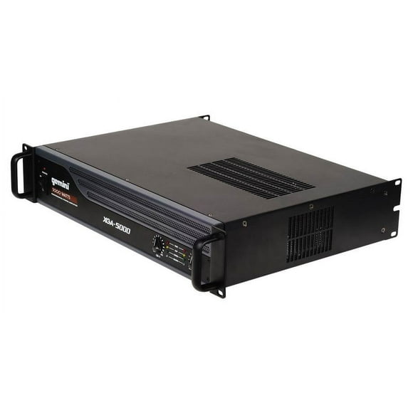Nouveau! GEMINI XGA-5000 5000W Amplificateur de Puissance Portable Professionnel DJ Stéréo