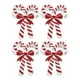 thumbnail image 1 of 4 servilleteros navideños con forma de bastón de caramelo, servilleteros navideños de metal, hebillas para servilletas, suministros para fiestas navideñas, 1 of 7
