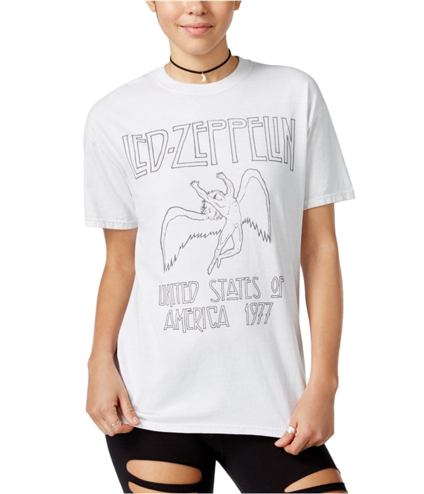 Led Zeppelin Womens Cotton Graphic T 